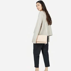 Everlane The Foldover Crossbody Envelope Bag Pink